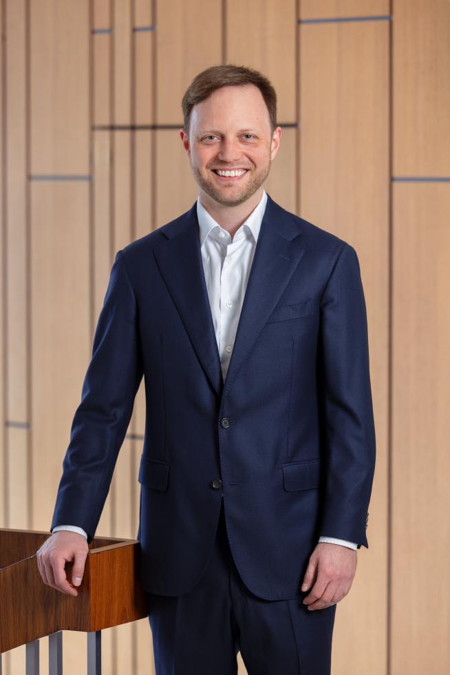 Partner Lukas Stocker bei Streichenberg